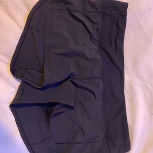 Lululemon black shorts size 8 2.5 inch length